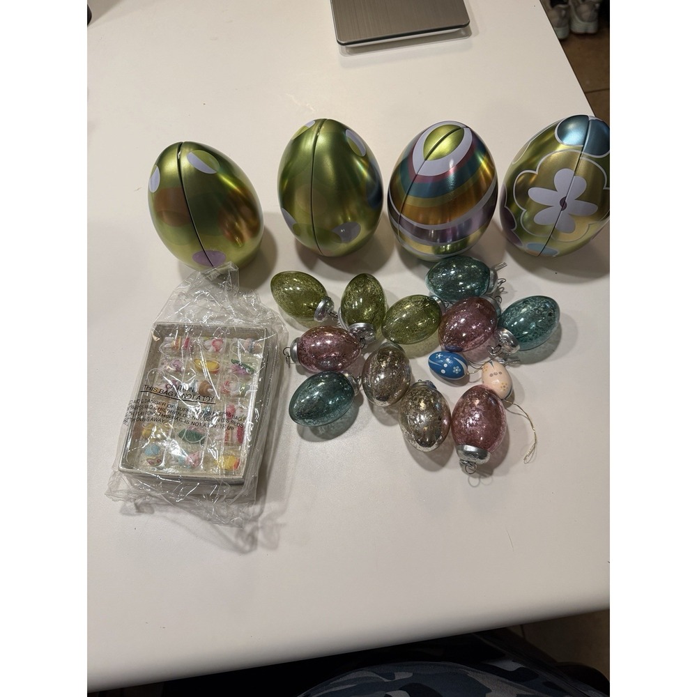 Easter Egg Tree Holiday Ornament Bundle